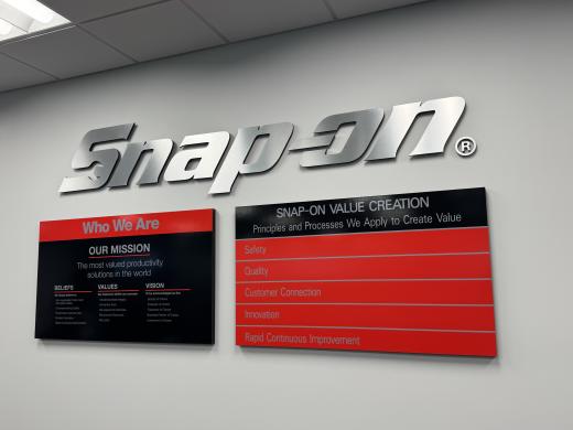Dimensional Sign example