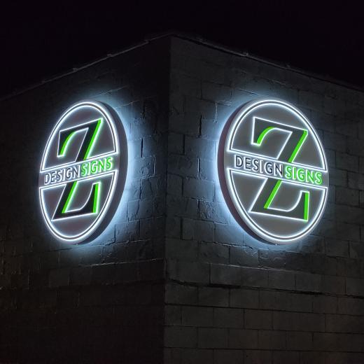 Illuminated Sign example