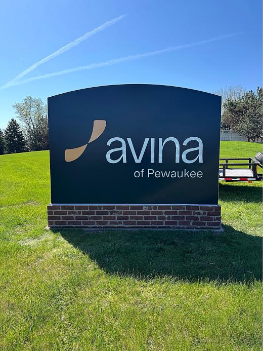 Monument Sign example